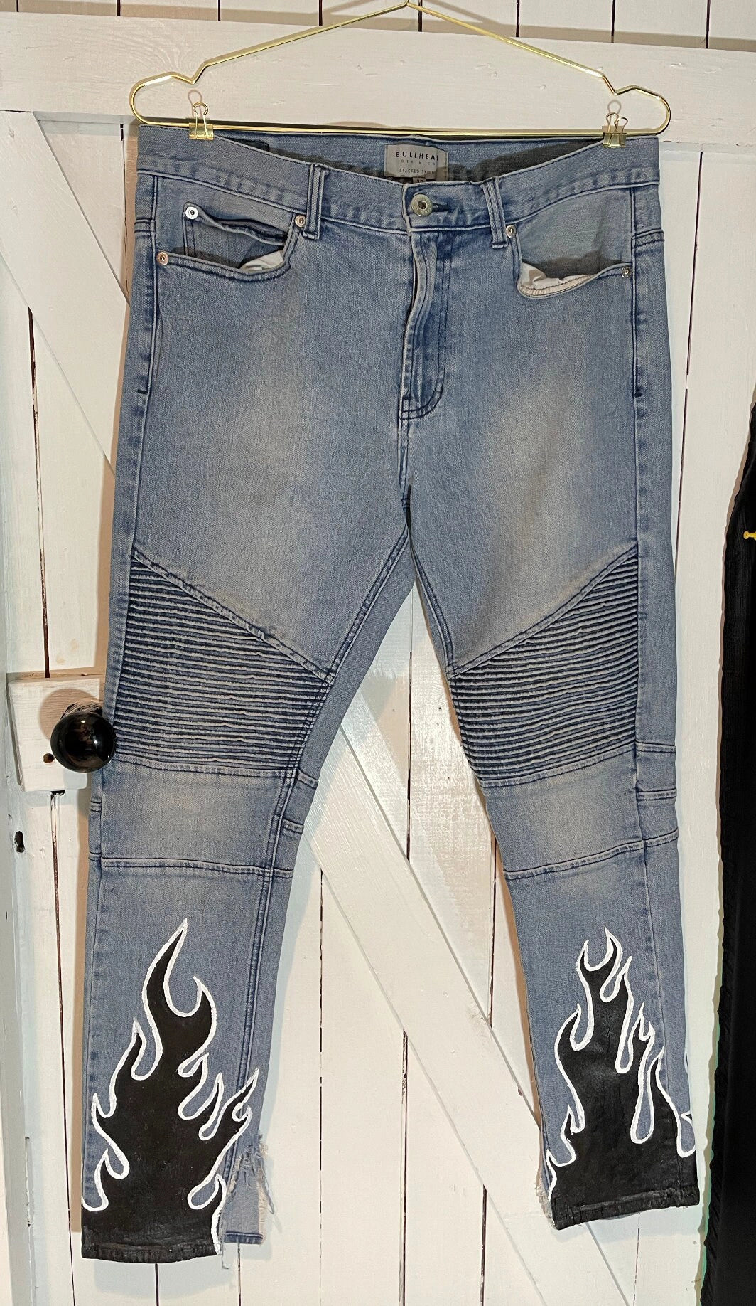Denim Plain Blue Mens Jeans, Waist Size: 28 30 32 34 36 in Delhi at best  price by Anand Enterprises - Justdial